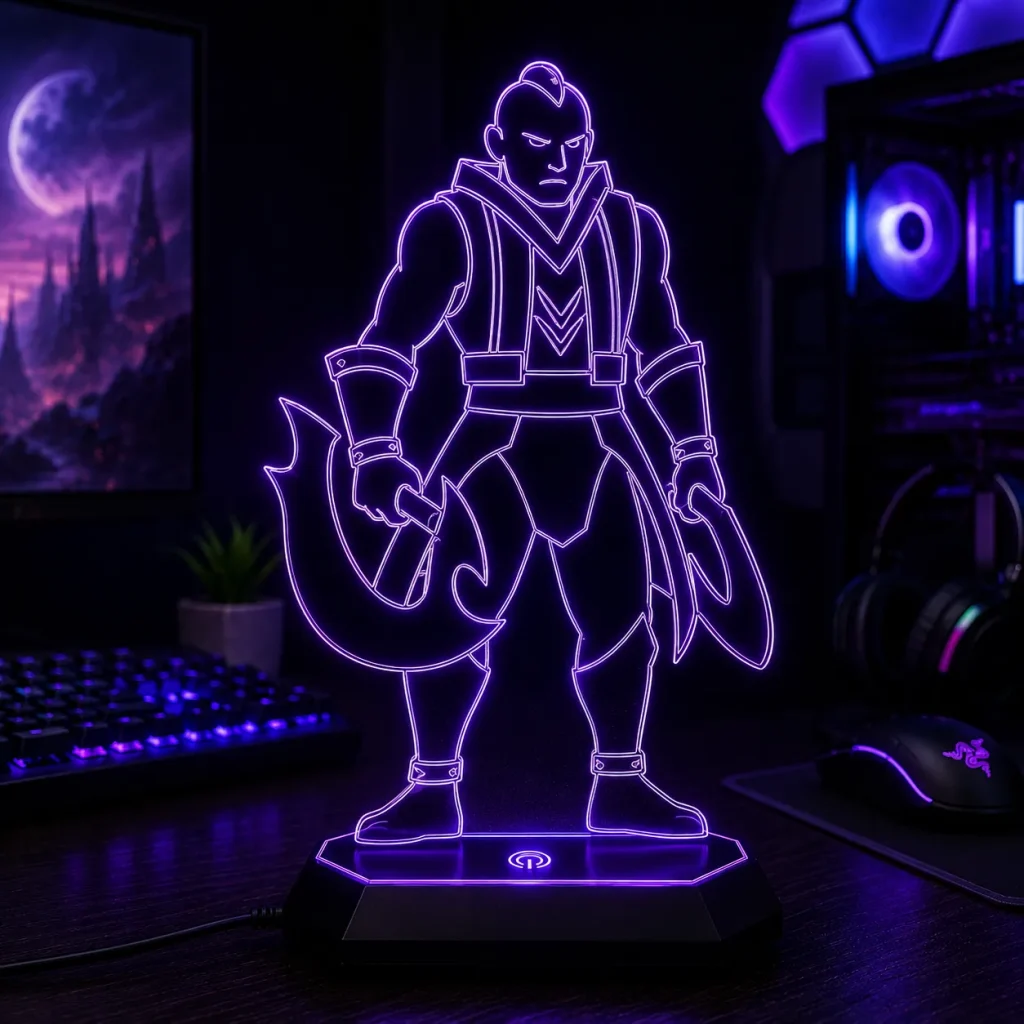 نئونیکا آنتی میج Dota 2 | استند نوری گیمینگ هفت رنگ